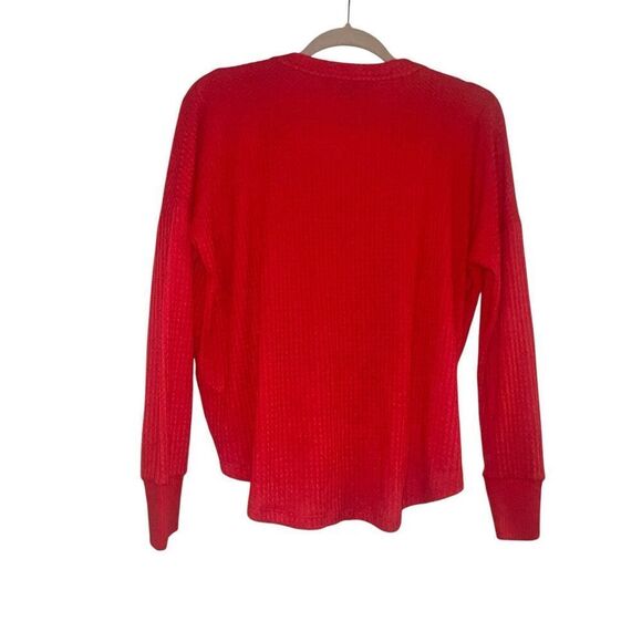 ✨TOMMY HILFIGER Womens Coral Long Sleeve With buttons Sz Small Sweater✨ - Picture 8 of 11